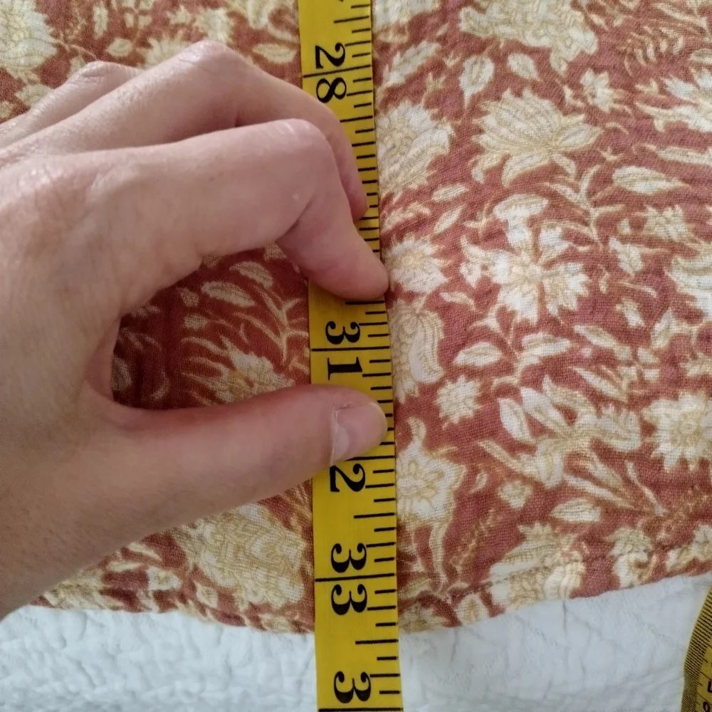 Faherty Hana Sierra India Floral Mini Dress Sz S - Picture 9 of 9